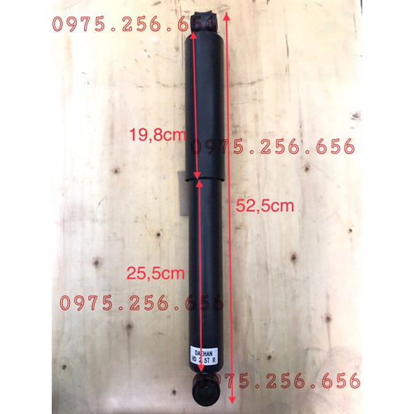 Giảm Xóc Sau HD2T5=3T5 2 đầu khuyên Vỏ Sắt DAEHAN (Cái)  phụ tùng ô tô