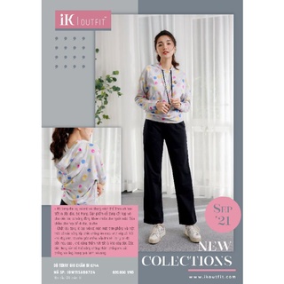 Bộ mặc nhà nỉ có mũ ik 0744 giá 820.000đ