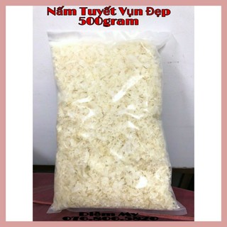 Nấm Tuyết Nhĩ vụn hàng đẹp gói 500gram