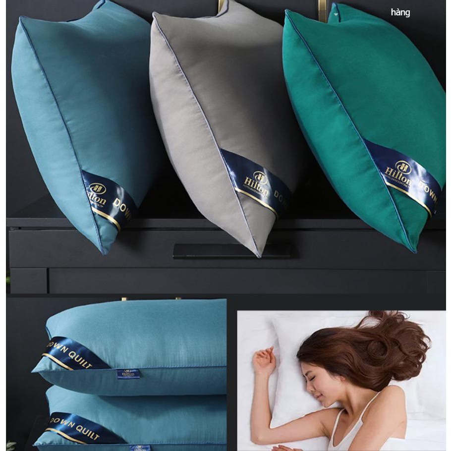 Ruột Gối Đầu Cao Cấp Pillow Nhiều Màu Tiêu Chuẩn 5* Kích Thước 45x65cm( 1 đôi gồm 2 chiếc )