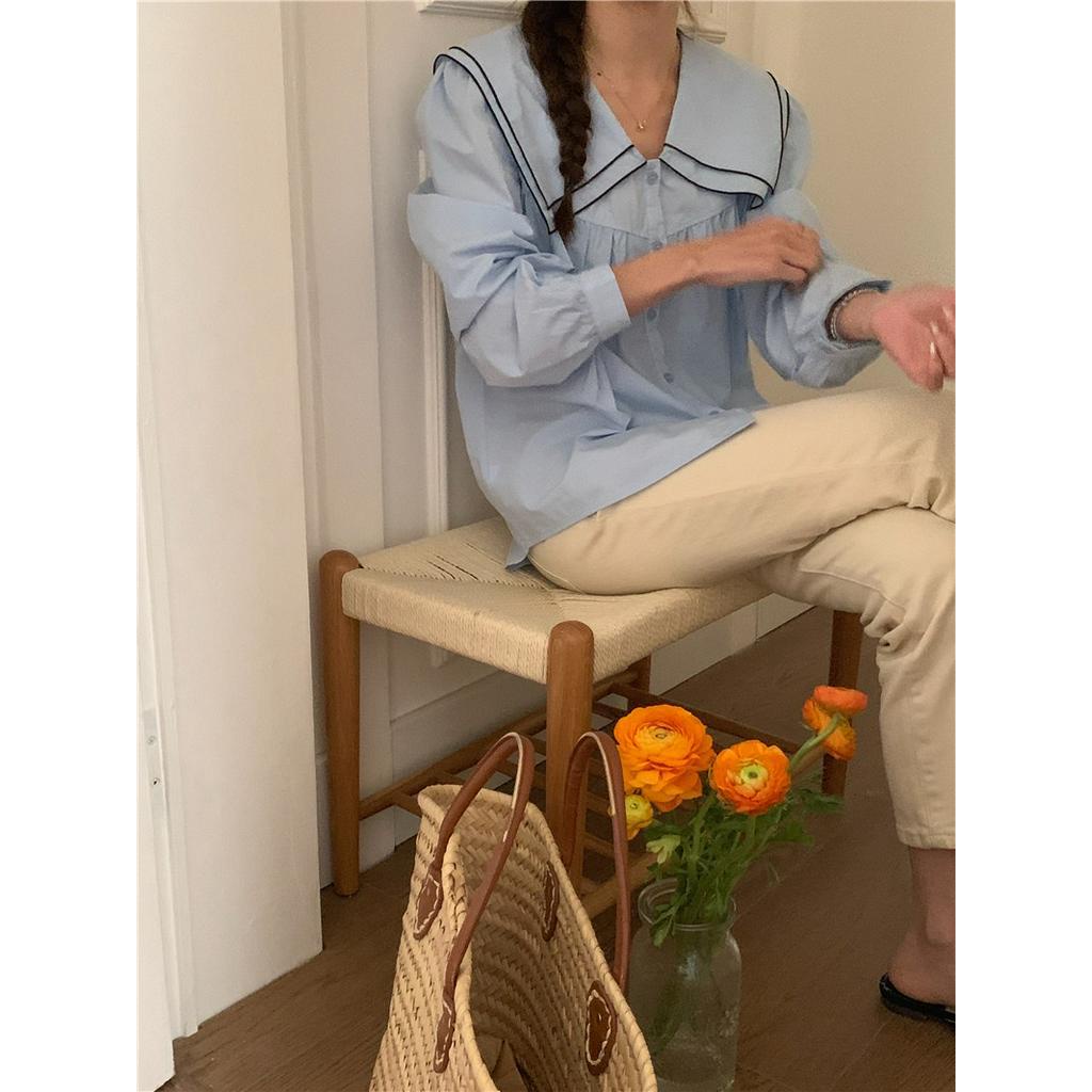 Áo Sơ Mi Hai Lớp Dài Tay Phong Cách Hàn Quốc Sành Điệu 61279