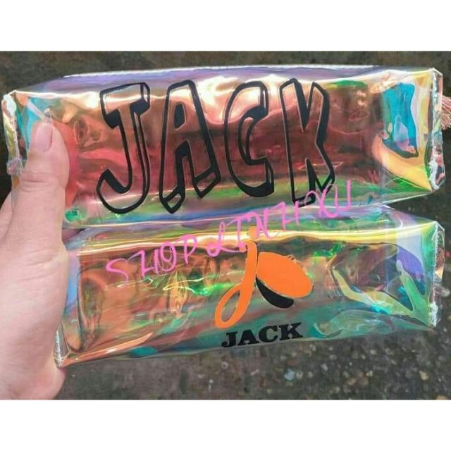 Túi Bút Jack  FREESHIP  giảm Ngay 5k khi nhâp [ HỘP BÚT JACK ] - Hộp bút jack lohogram trong suốt cho fan đóm