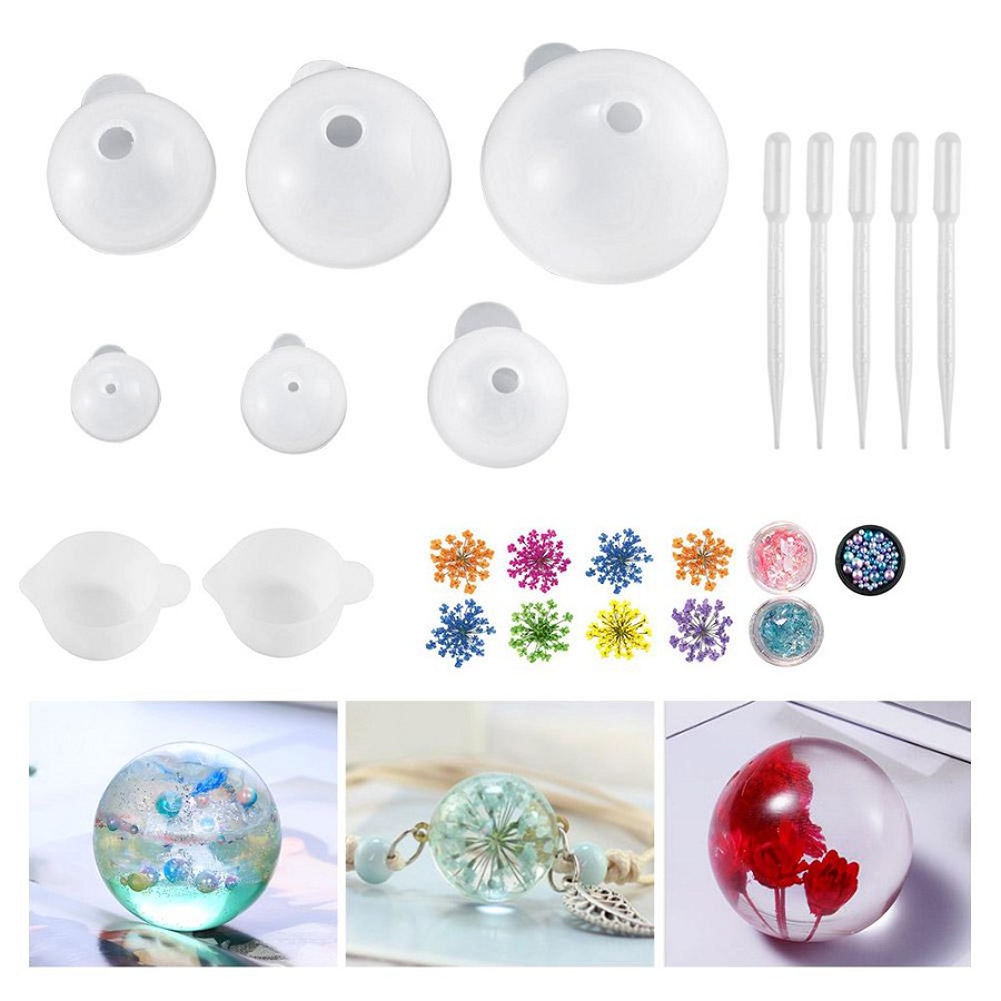 Khuôn Hình Cầu Silicon Nhiều Kích Cỡ