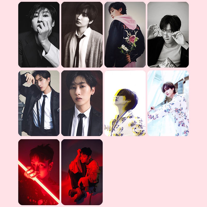 Set 10 Thẻ Dán Hình Super Junior KPOP