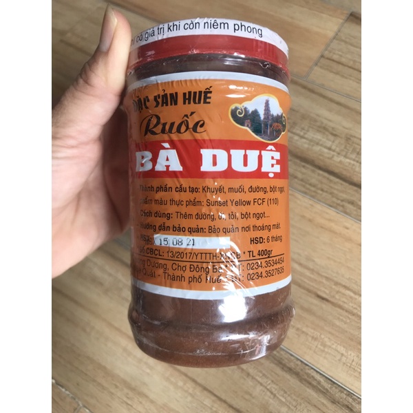 Mắm Ruốc bà Duệ 400g