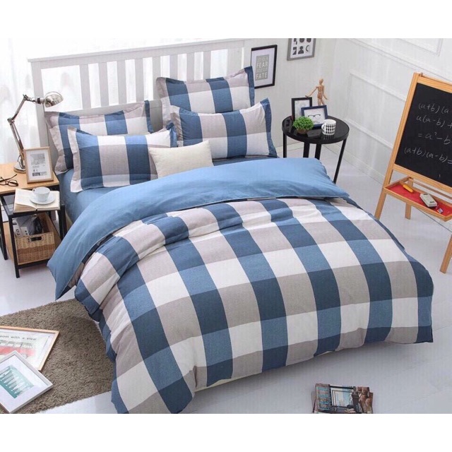 SET CHĂN GA GỐI COTTON POLY