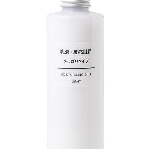 Sữa dưỡng MUJI moisturizing milk LIGHT/MOISTURE 200ml (có BILL mua hàng)