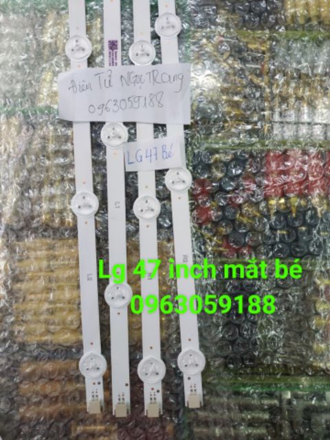 Thanh Led Tivi LG 47 inch mắt bé - 2 thanh 9bóng | BigBuy360 - bigbuy360.vn