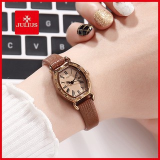 JULIUS Đồng Hồ Nữ Dây Da Mặt Tròn Thời Trang | BigBuy360 - bigbuy360.vn