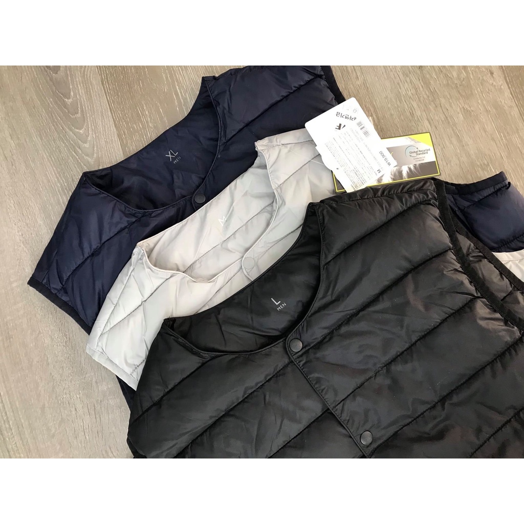 Áo ghile lông vũ cho nam hàng xuất dư xịn💥dư xịn đét, hàng tuồn💥có big size