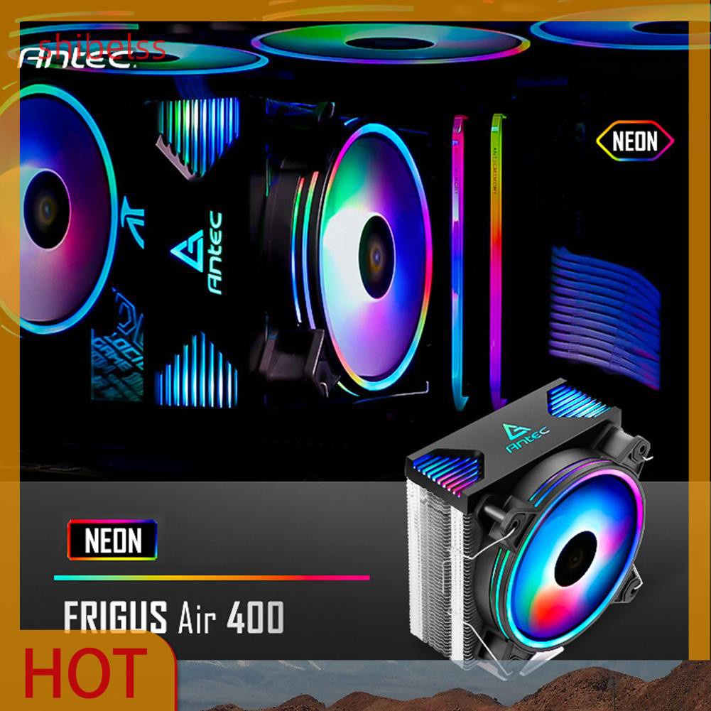 Quạt Tản Nhiệt Làm Mát Cpu Shibelss Antec A400 120mm 4 Cánh Quạt Cho Rgb