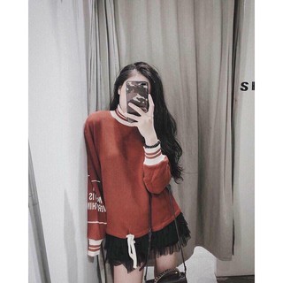 Áo hoodie cổ cao