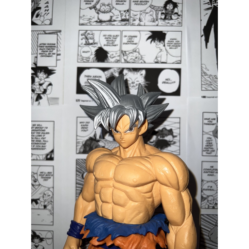 Mô hình  son goku bản năng vô cực ui grandista chính hãng bandai ( ảnh shop chụp)