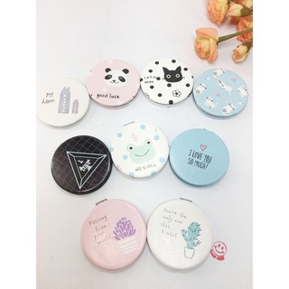 [Siêu rẻ] Gương mini tròn 2 mặt bỏ túi rất đẹp