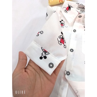 (nhiều hình)Áo sơ mi cho bé trai chất Thô cao cấp không nhăn