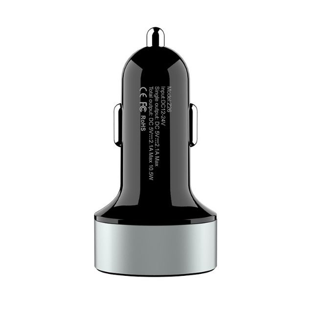 HOCO Z26 - Sạc xe hơi 2 cổng hiển thị đèn led