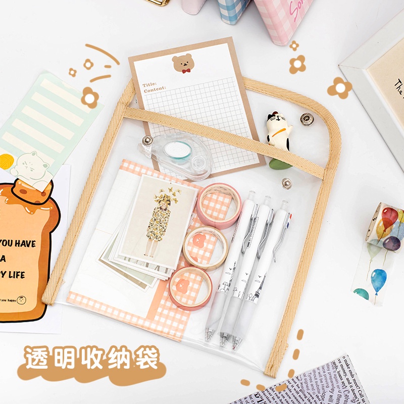 Túi đựng washi tape, sticker [ T68 ]