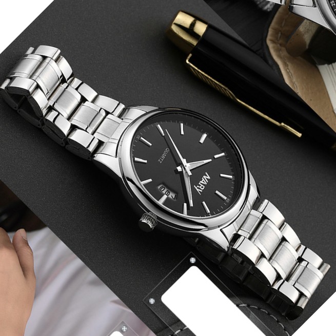 Đồng hồ nam Nary dây thép không rỉ chống nước SP252 (Nhiều màu) | BigBuy360 - bigbuy360.vn