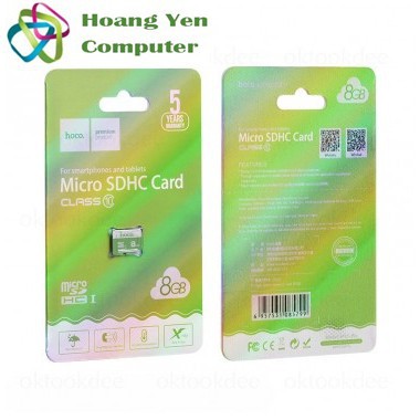 NơiThẻ Nhớ MICRO SDHC 8GB Hoco Class 10 75MB/S Chống Nước - BH 5 Năm | BigBuy360 - bigbuy360.vn