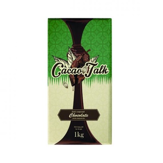 Sô cô la compound đen/ shaving đen dạng khối cacao talk 1kg