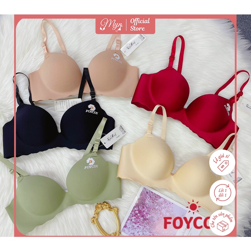 Áo đúc su non HOA CÚC FOYCOY nâng ngực bàn tay