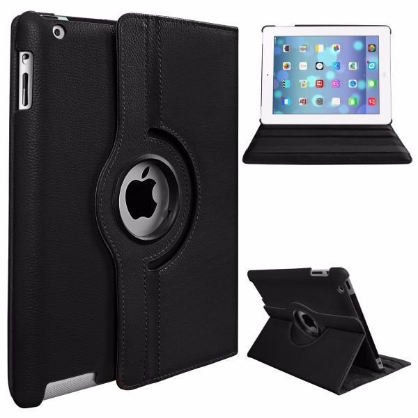 Bao da PU nắp lật linh hoạt cho iPad2 iPad3 iPad4 | BigBuy360 - bigbuy360.vn