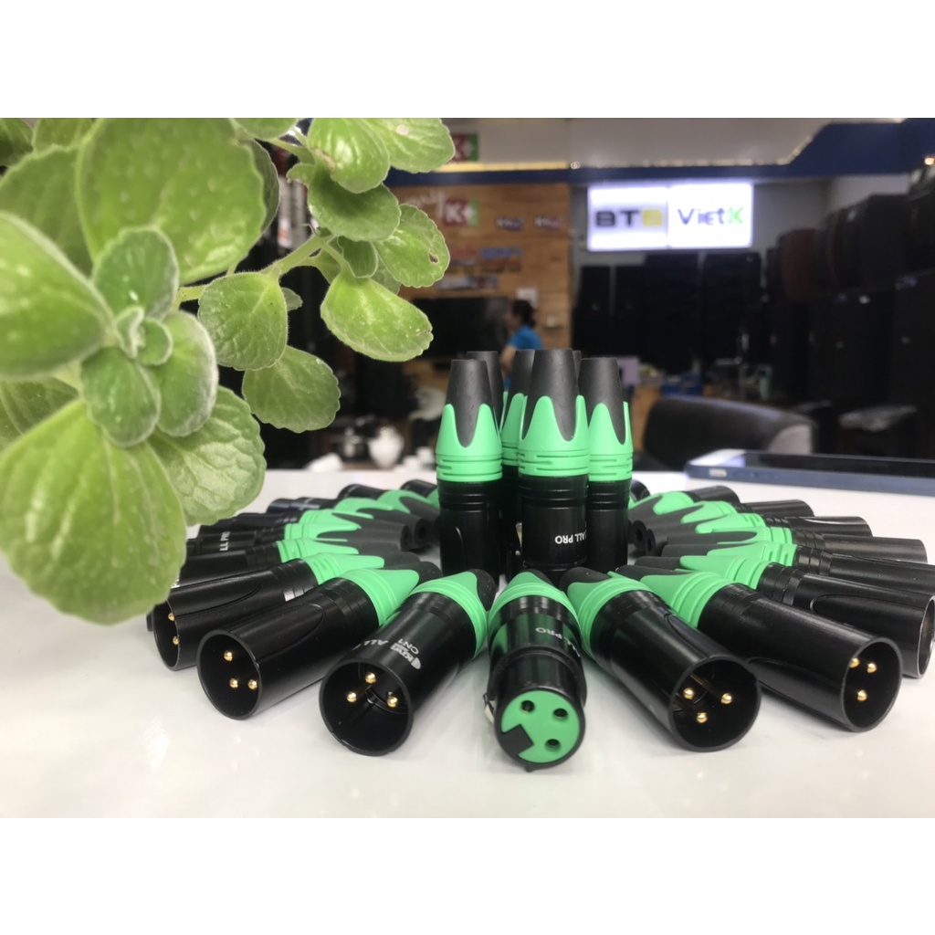 Jack  hàn Canon  - giắc cannon KIWI, zắc rời canon âm - dương