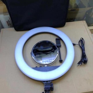 Đèn livestream size lớn 45cm kèm gương xịn cho dân phun xăm cũng ok RL-18