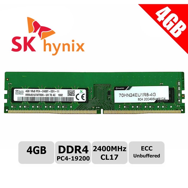 Combo SK1151 Main H110M - DS2 - CPU G4400 - RAM 4GB đã qua sử dụng