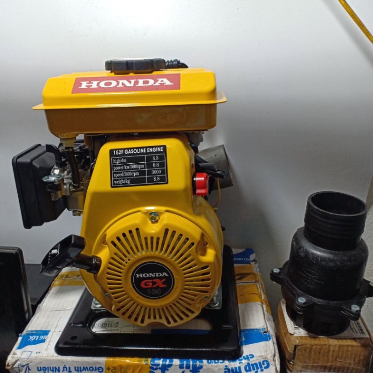 Máy bơn nước chạy bằng xăng Honda F152 bảo hành 12 tháng, máy bơm cực khỏe