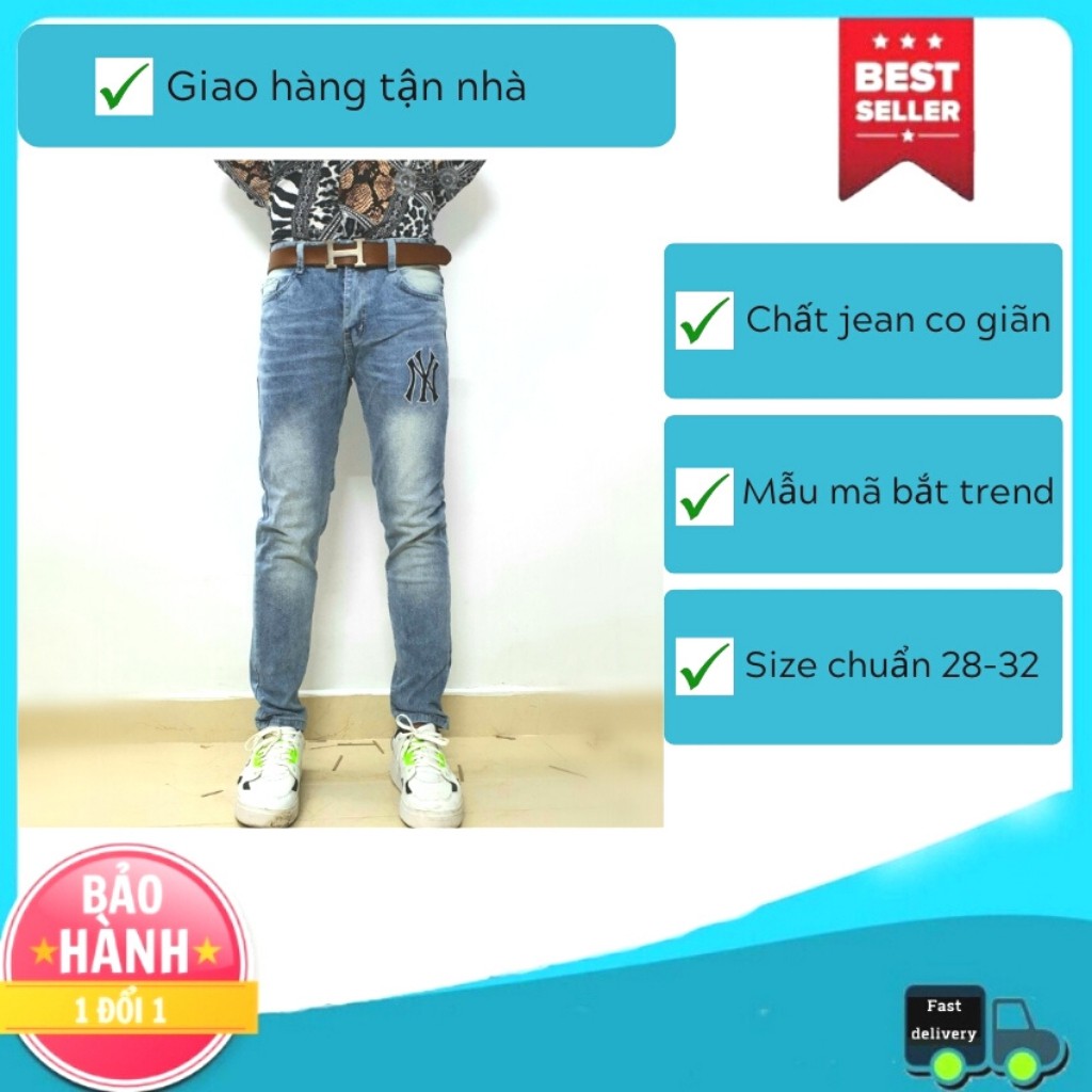 Quần Jean nam (FREE SHIP) Quần Jean Nam Chất Bò Cao Cấp Phong Cách Hàn Quốc | BigBuy360 - bigbuy360.vn