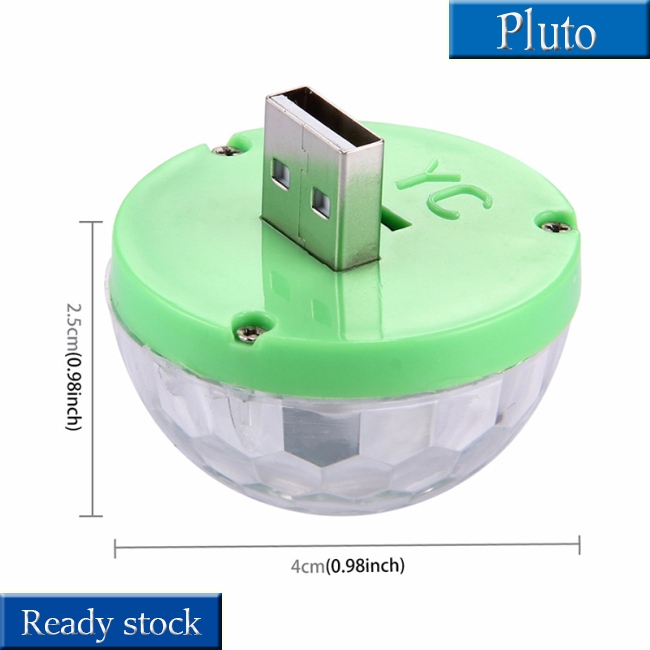 Đèn LED tạo hiệu ứng ánh sáng nhiều màu sắc có cổng USB dùng cho quầy bar