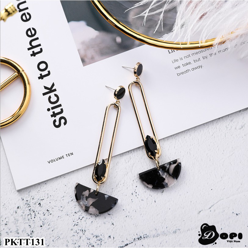 Bông tai form dài cá tính