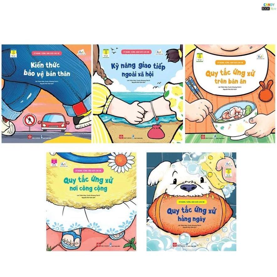 Sách-Combo: Kỹ năng sống đầu đời cho bé 5T