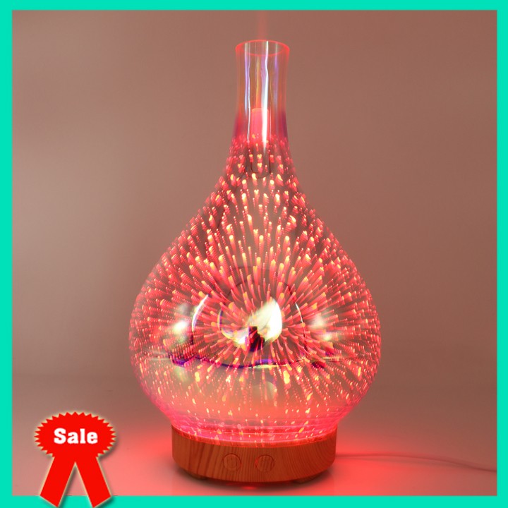 Máy Khuếch Tán Tinh Dầu Thủy Tinh - 3D