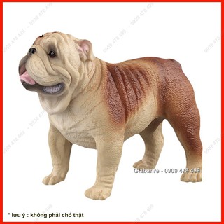 Mô Hình Chó Bulldog Mặt Xệ - 4679