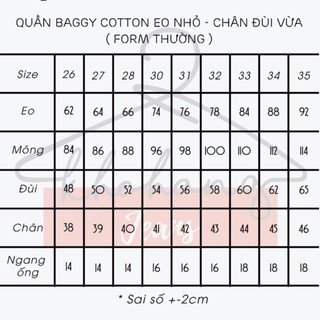26-35 Quần jean ngố Bigsize