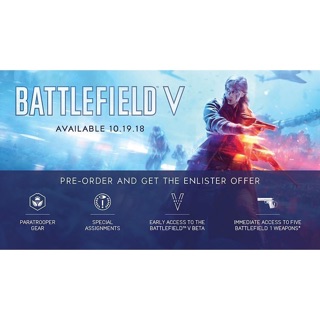 Đĩa game ps4 Battlefield V