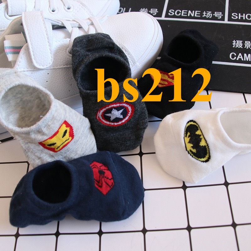 * Mã BS212: Set 10 đôi tất lười siêu nhân