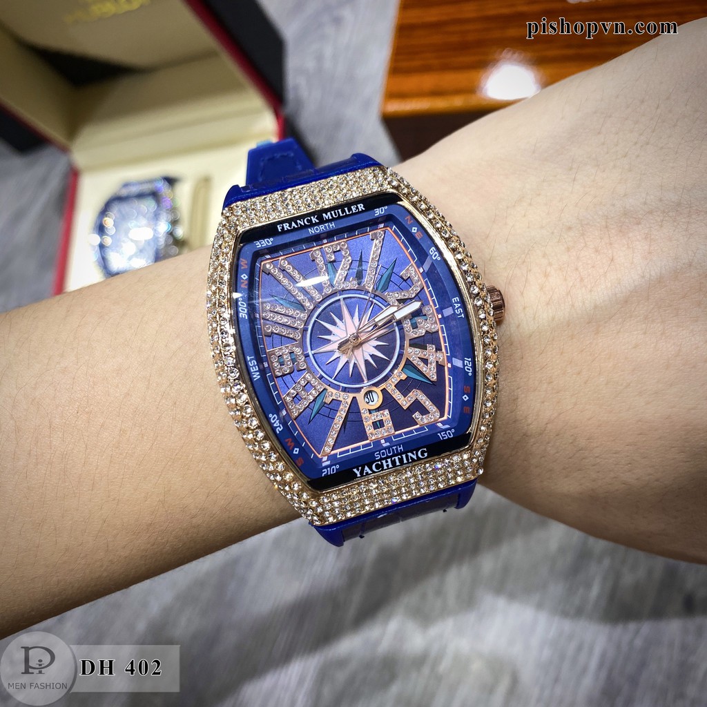 Đồng hồ nam FM-45 - Thiết kế full Đá sang trọng, tặng hộp và bảo hành 12 tháng | BigBuy360 - bigbuy360.vn