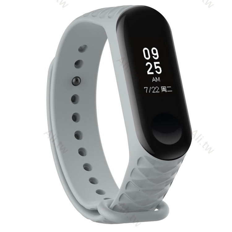 Dây Đeo Thay Thế Chất Liệu Nhựa Màu Trơn Cho Xiaomi Band 3 Xiaomi Band 3 4 Mi 3 Mi 4