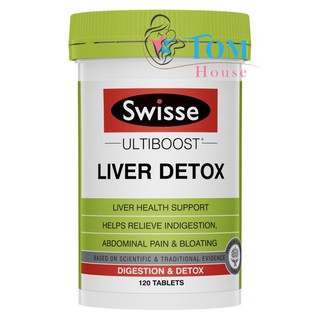 Thải Độc Gan Swisse Liver Detox Úc, 120 viên