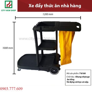 Xe dọn vệ sinh, khách sạn