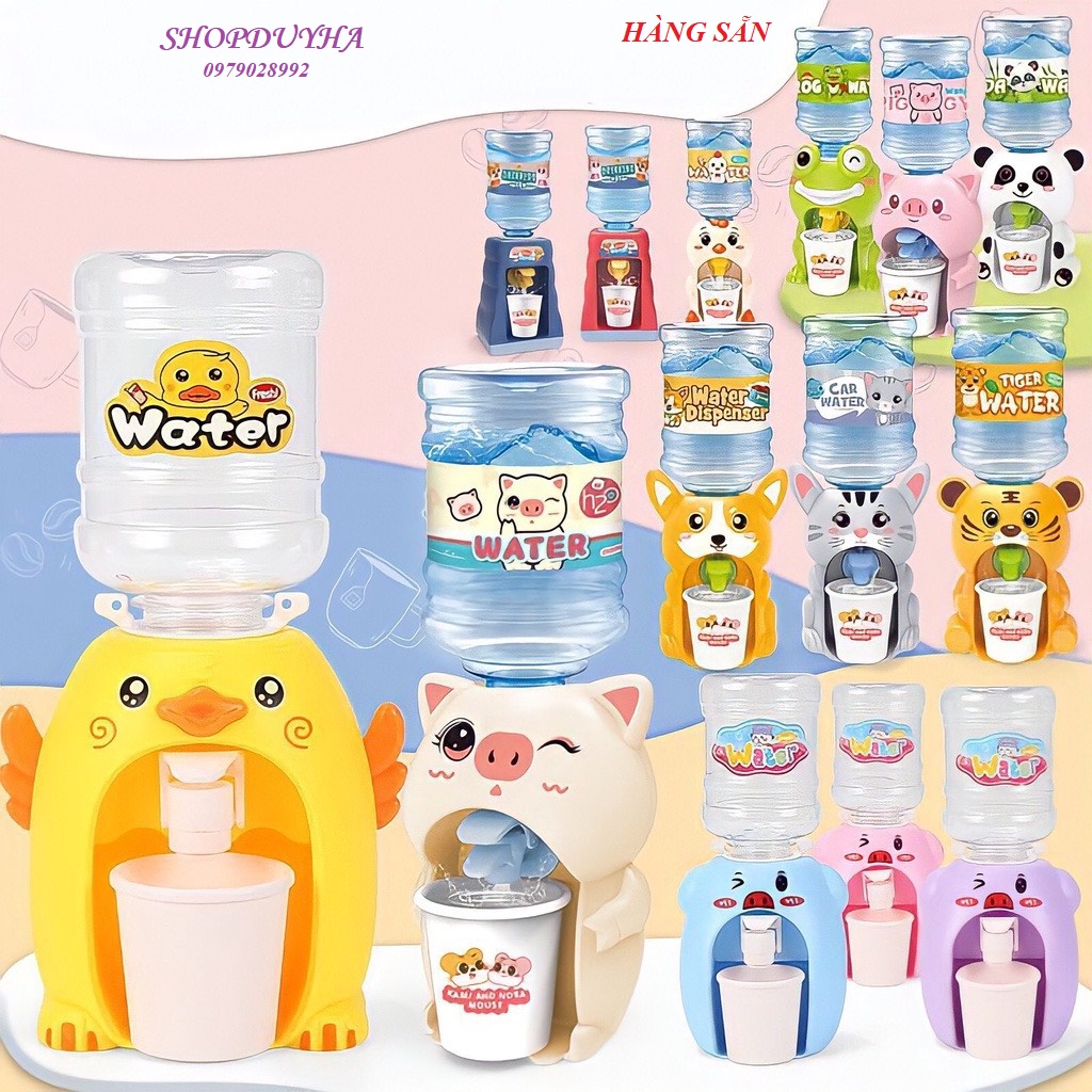 Đồ chơi bình nước thông minh, Máy rót nước tự động có cốc vui nhộn cho bé