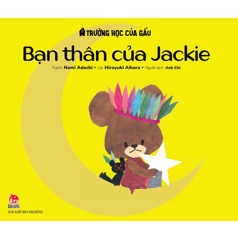 Sách - Trường học của gấu - Bạn thân của Jackie