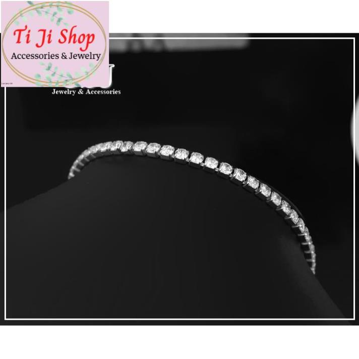 LẮC TAY NỮ INOX ĐÍNH ĐÁ - siêu đẹp,