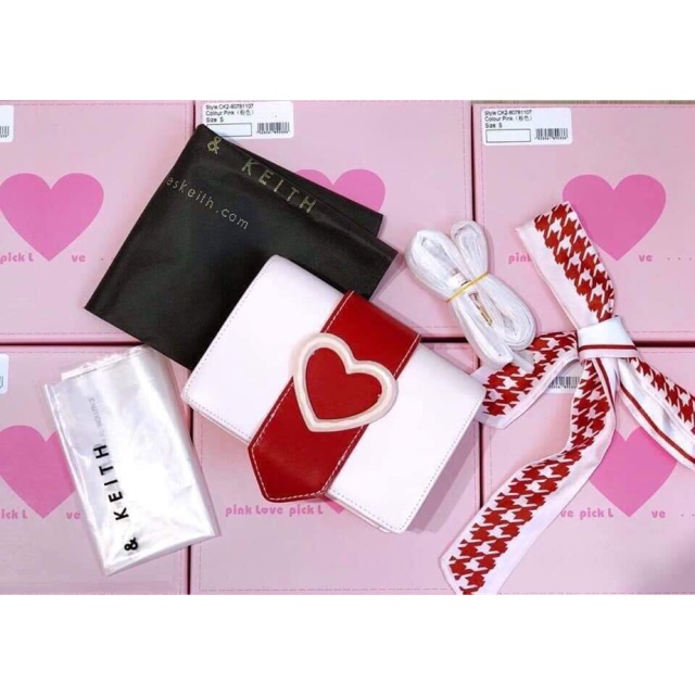 Túi cnk tim hàng đẹp