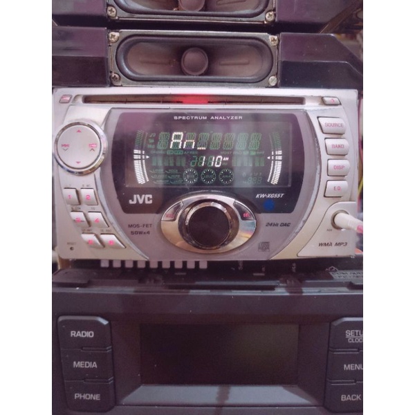 Đầu CD & radio JVC KW xg55t