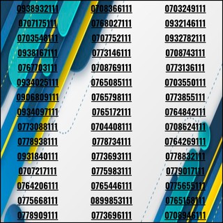 Sim đẹp Mobifone tam hoa 4G VIP