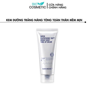 Kem Dưỡng Nâng Tone Da Toàn Thân SURMEIDC Super Glutathione 100TM Bright Body Tone Up Cream 150ml